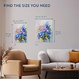 H&S Set of 4 Blank Canvas Frames 20x30 cm & 30x40 cm Triple Primed view 5