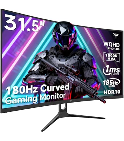 Amazon.com: FYHXele 4K 144Hz 32inch Gaming Monitor, IPS Fast UHD