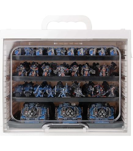 Amazon.com: CASEMATIX Hard Shell Miniature Carrying Case - 80 Slot