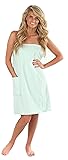 VEAMI Women's Spa Wrap Towel with Snap Closure -Spa