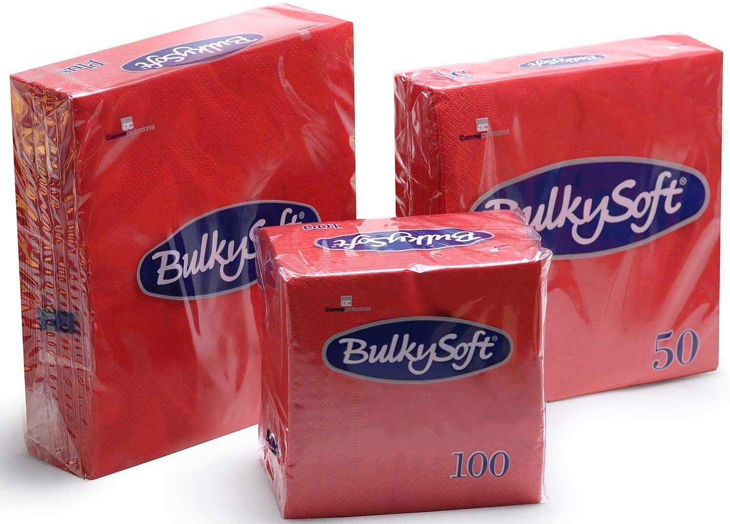 Red Luncheon Napkins 33x33cms 2 Ply - Pack of 100