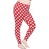 STRETCH IS COMFORT Women's and Plus Size Oh So Soft Knee & Full Length Leggings | Lots of Prints | Adult Sizes S-7X