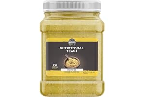 Birch & Meadow 4 Cups of Nutritional Yeast Flakes, Yummy Nooch, Cheesy Flavor, Popcorn & Casseroles (11.2 Ounce)