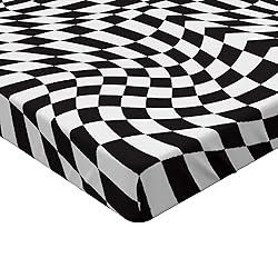 Lunarable Psychedelic Fitted Sheet, Retro