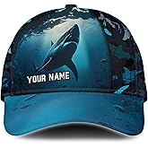 QTValue Personalized Fitted Camo Hats for Men Hunting, Camouflage Gift Caps