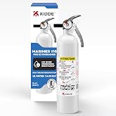 Kidde Mariner 110 Fire Extinguisher for Boats, 1-A:10-B:C, MAR110, 1 Pack | Coast Guard Approved Watercraft Extinguisher for Small Common Marine Fires, 2.5 lb. Dry Chemical