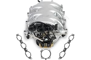 Htostar Racing Intake Manifold Compatible with Mercedes Benz M272 2005-2013 C230 C280 C300 C350 CLK350 E350 GLK350 ML350 ML450 R350 S400 SLK280 SLK300 SLK350 Replace 2721402101 2721402201 2721402401