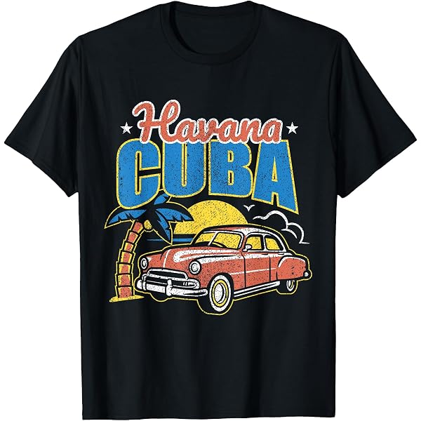 Amazon.com: Havana, Cuba T-Shirt : Clothing, Shoes & Jewelry