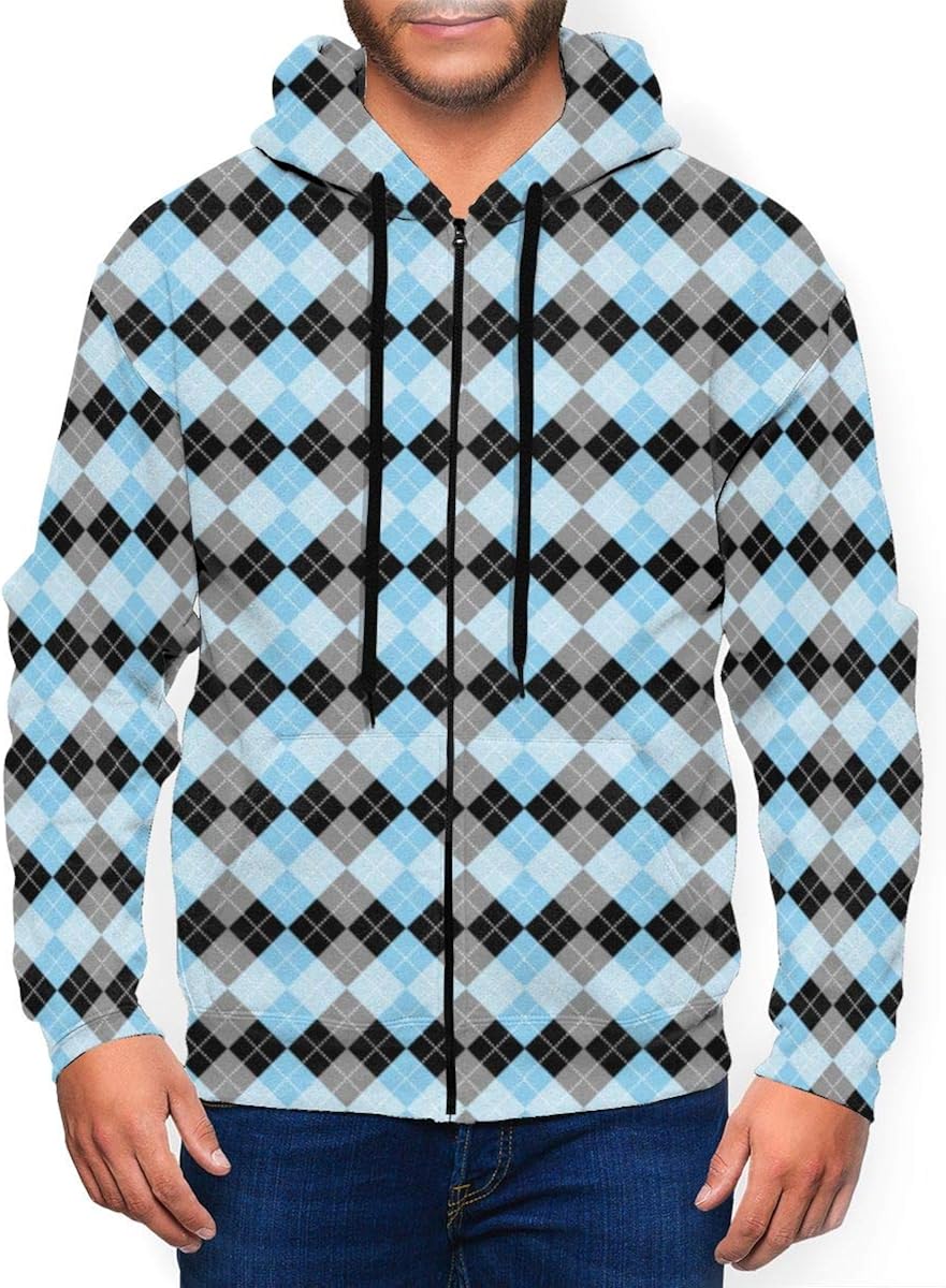 pale blue zip hoodie