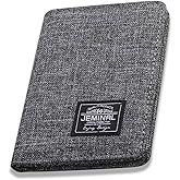 Men's Vertical Card Case, Trendy Fashion Money Clip, 8 Card Positions, Short Wallet, Minimalist Card Case (Light Grey)