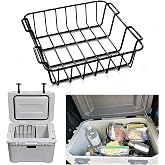 12.5" long Cooler Basket for Yeti Tundra 50&amp;65, lgloo 52QT, Ozark Trail 52QT, Pelican Elite (45 &amp; 70)etc,Stainless Steel Storage Dry-Goods Basket Suitable for coolers with all internal diameters 12.5"