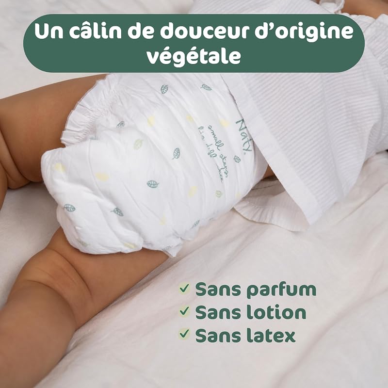 BioEmbrace Couches Bébé Taille 4 (7–18 kg), 88 unités