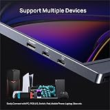 ARZOPA 16.1 Inch 144Hz Portable Monitor 106% sRGB FHD HDR Grey Z1FC view 6
