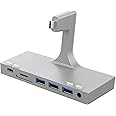 SABRENT Multi Port iMac Hub with Front Access USB Ports, SD/Micro SD Card Reader, 3.5mm Headphone Jack and Rear HDMI 2.0 Output (iMac 2017 to 2020) (HB-SIMC)