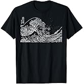 Japanese Wave Ocean Traditional Japan Men's Graphic T-Shirt