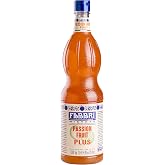 Fabbri Premium Flavoring Syrup, Passion Fruit, 33.8oz (1L) | New Enhanced Flavor, All Natural, Made in Italy