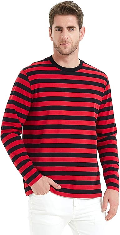 red spandex long sleeve shirt