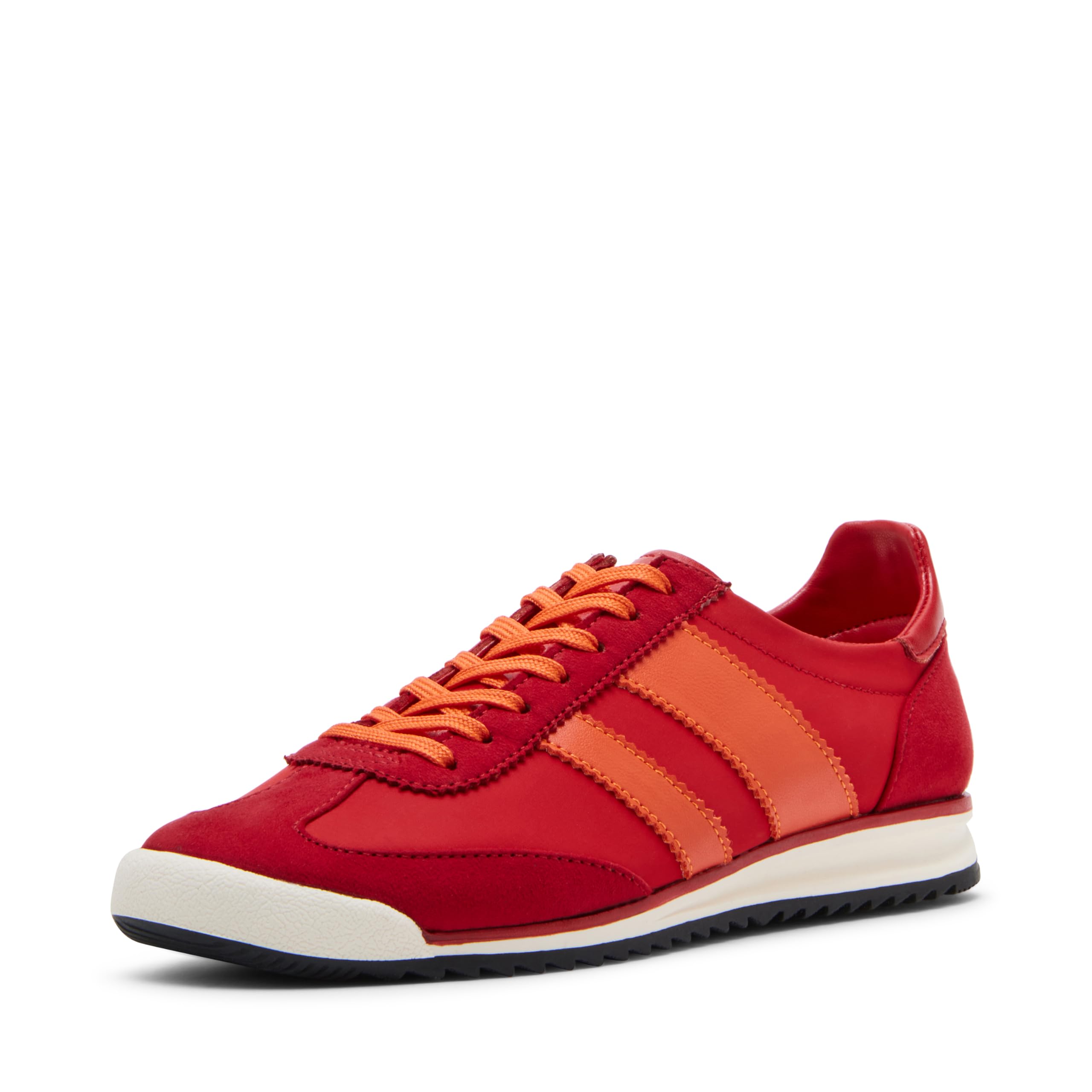 Madden Girl Women’s Jumper Sneaker, Red Coral, 6.5