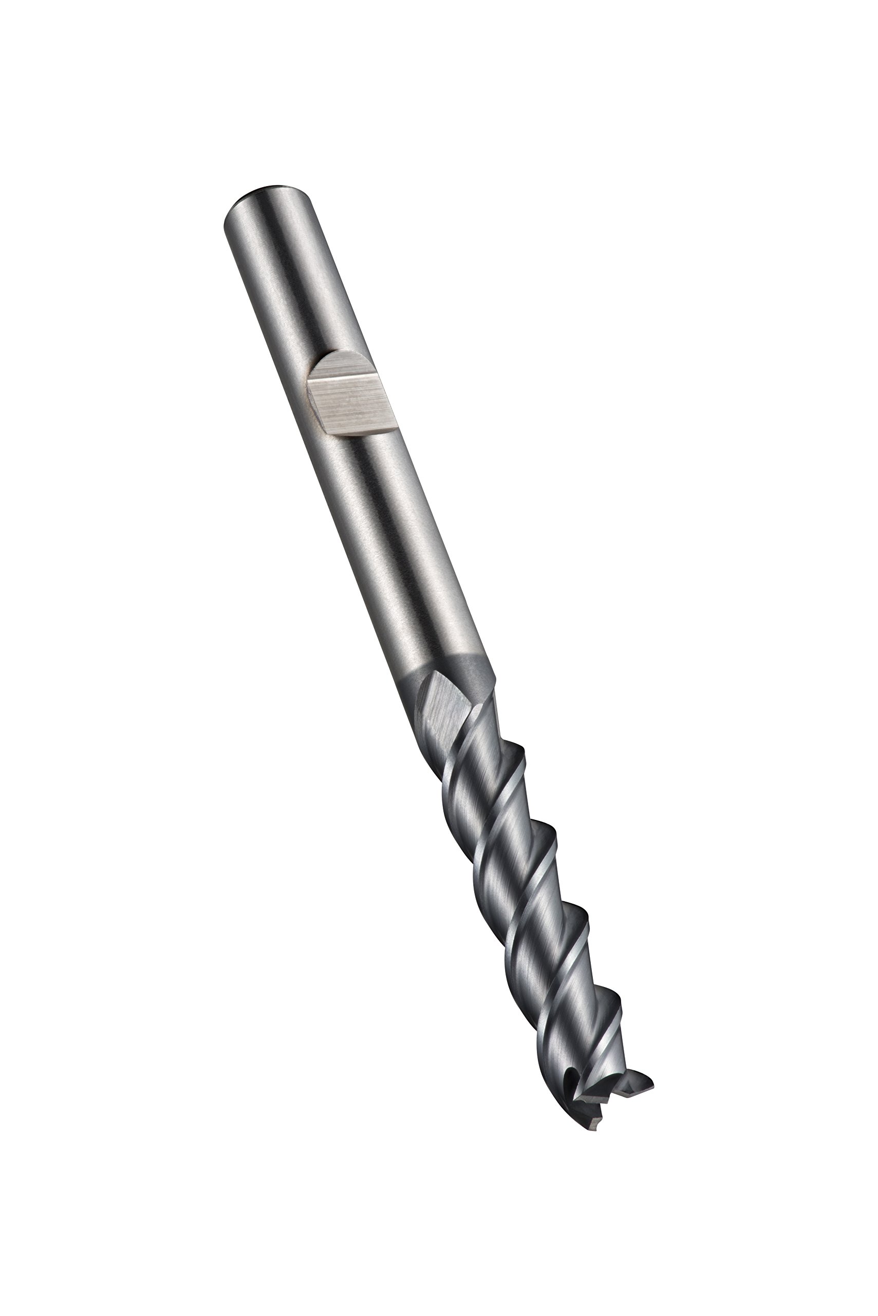 Dormer C92012.0 Series C920 HSS-E-PM 4 Flute Long Series End Mill/Milling Cutter with Alcrona Coating, DIN 1835B Shank, 12.00 mm Cutting Diameter