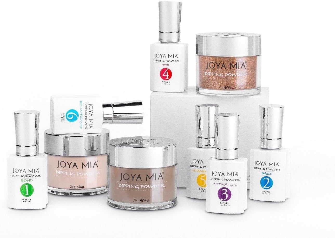 JOYA MIADipping powder starter kit includes liquids, three powders and clear (DPSK-9)