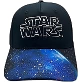 Galaxy Print Baseball Cap – Stylish Adjustable Hat for Adults Black