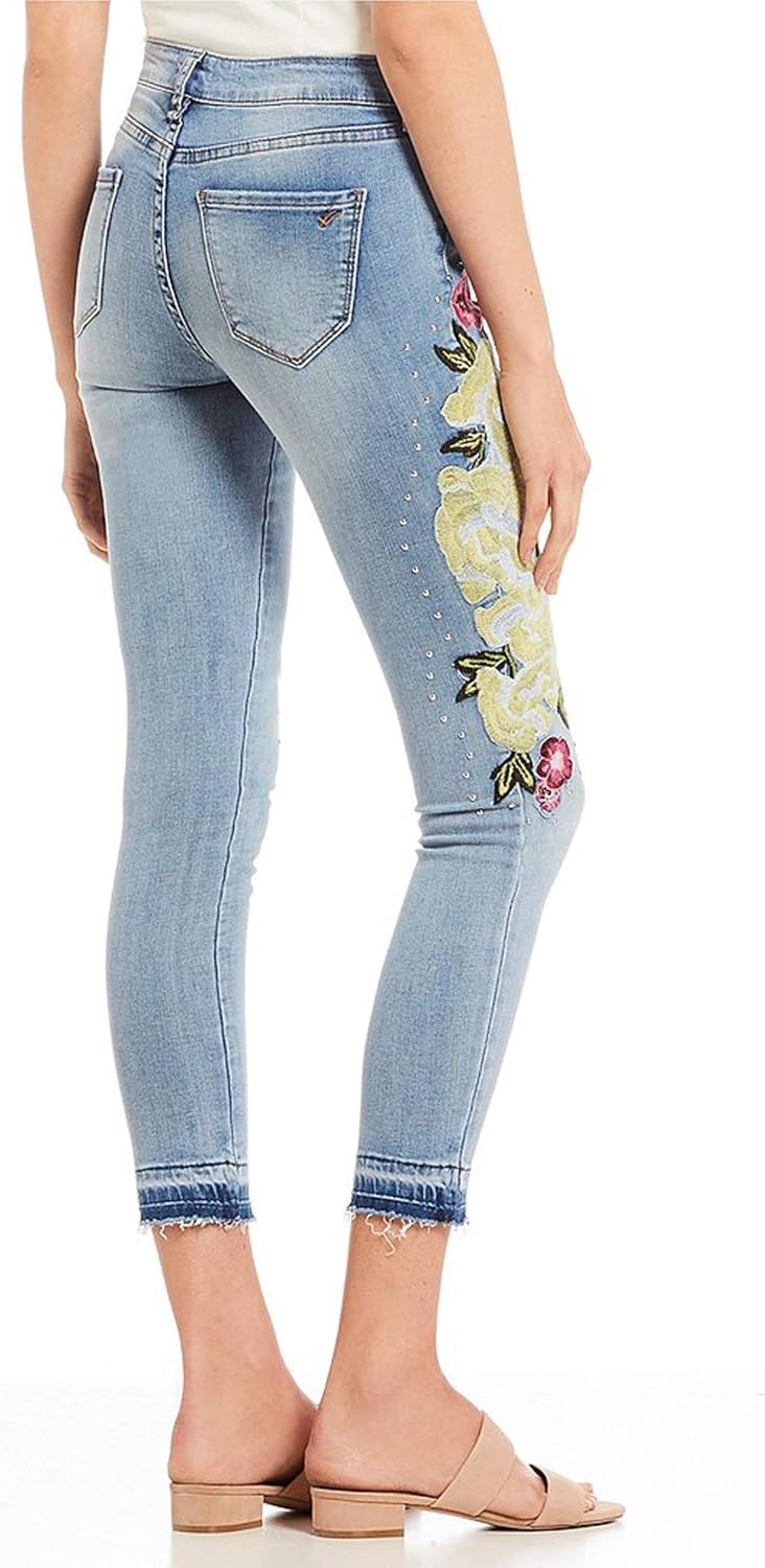 william rast embroidered jeans