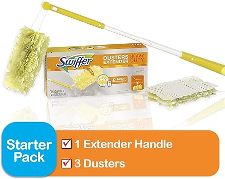 Amazon Com Swiffer 360 Dusters Extendable Handle Starter Kit 3