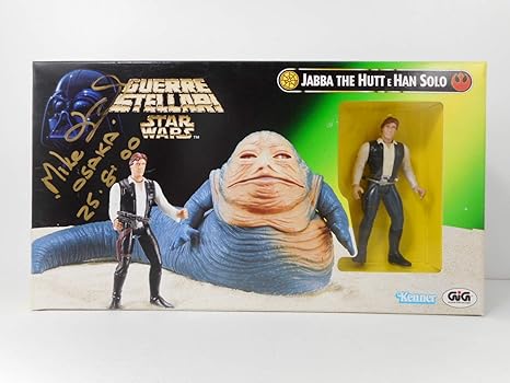 Amazon Kenner スターウォーズ ジャバ ザ ハット ハン ソロ Eu版 マイク エドモンズ氏サイン入り 並行輸入品 おもちゃ おもちゃ