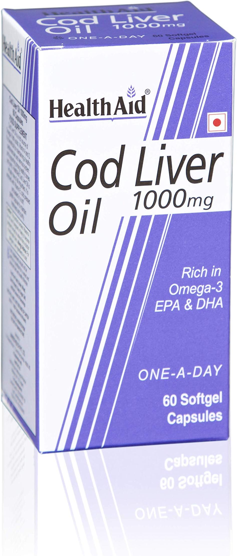 Healthaid Cod Liver Oil 1000 mg - 60 Capsules
