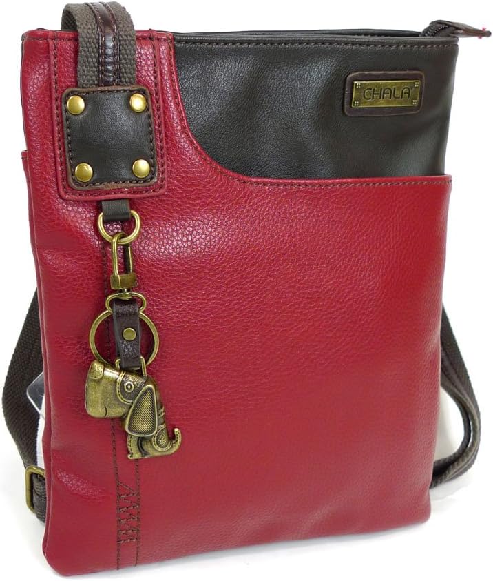 Chala SWING Pack Small Cross-Body Purse with Metal Mini Keychain