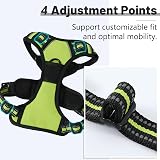Belababy Dog Harness Small Medium Large No Pull Adjustable Reflective Front view 5