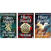 Wolf Hall Trilogy 3 Books Collection Set By Hilary Mantel (The Mirror and the Light [Hardcover], Wolf Hall, Bring Up the Bodi