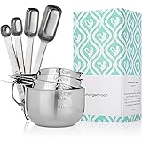 Morgenhaan 8-piece Lifetime Measuring Cups & Spoons Set with Forever Handles