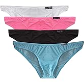 WINDAY Men Briefs Breathable Ice Silk Triangle Bikinis and Briefs D318