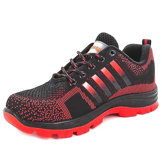 CHNHIRA Unisex Erwachsene Damen Herren Sicherheitsschuhe Arbeitsschuhe Schutzschuhe mit Stahlkappe