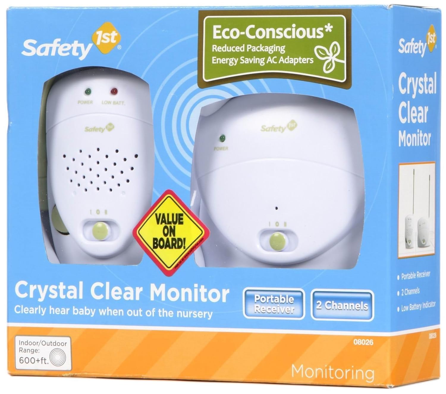 safety first crystal clear monitor