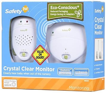 safety 1st crystal clear baby monitor
