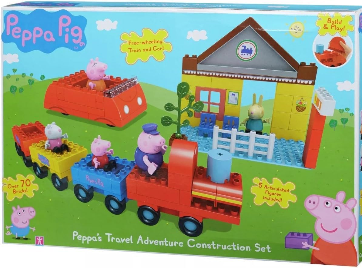peppa pig duplo train