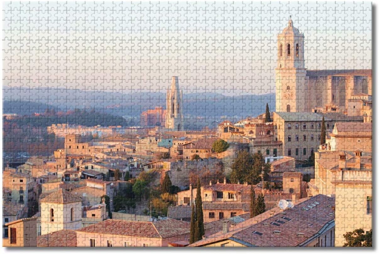 Amazon Co Jp スペインジローナ 大人のためのジグソーパズルキッズ1000ピース木製パズルゲームギフト用ホームデコレーション旅行のお土産 Toys