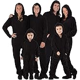 Footed Pajamas - Family Matching Hoodie Onesie | One Piece Boys, Girls, Men, Women Pjs and Pets Sweaters | Unisex