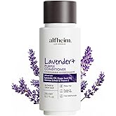 ALFHEIM Lavender+ Purple Conditioner for Blonde, Silver & Color-Treated Hair Travel Size – Deeply Hydrates & Restores Shine – with Lavender Oil, Quinoa Extract & Vitamin E – Sulfate Free – 10.7 oz