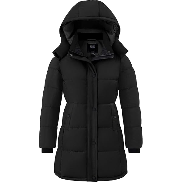 Amazon.com: wantdo Women's Long Parka Coat Thick Puffer Jacket