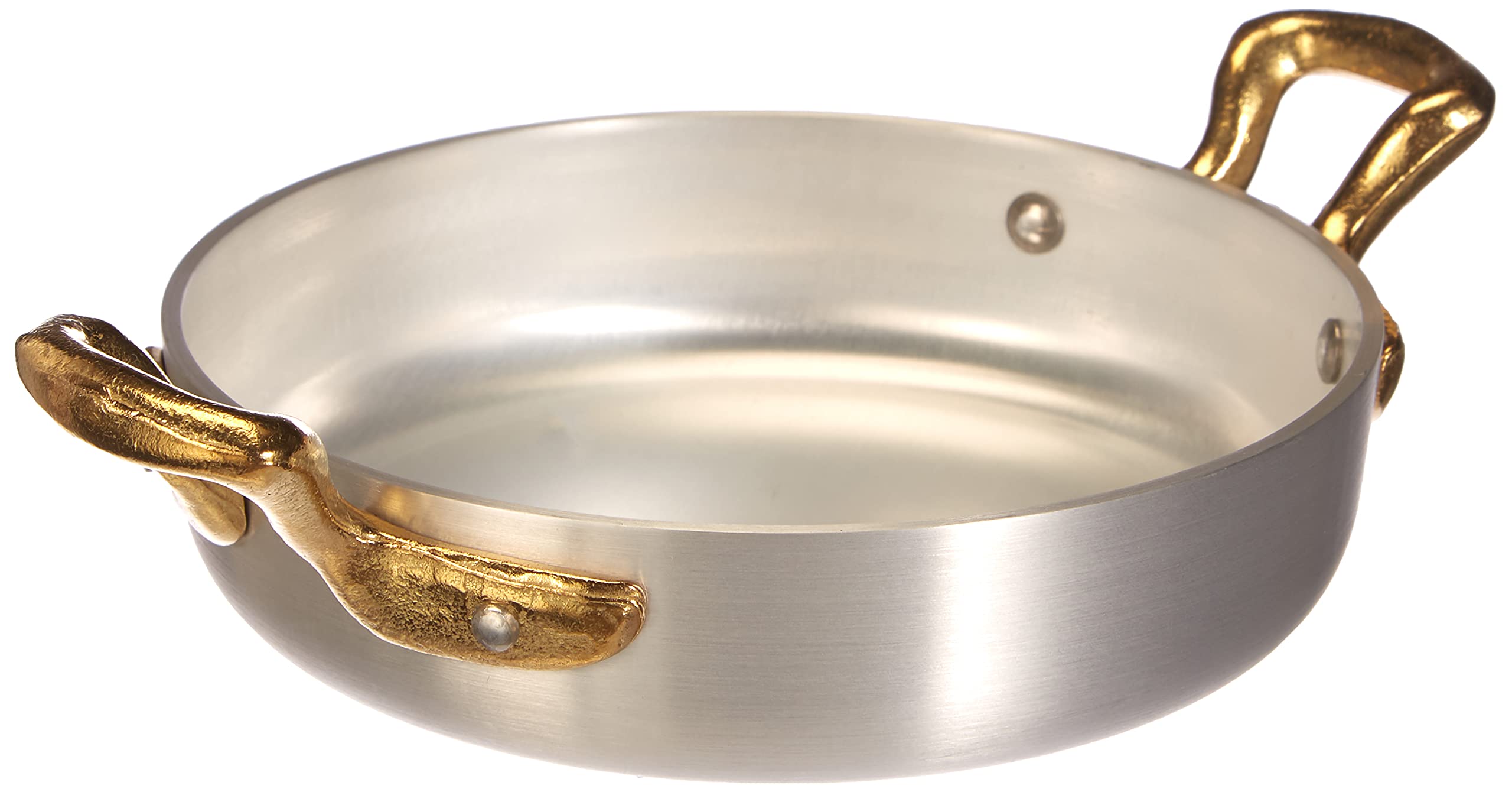 Pentole Agnelli 1932 Collection Line Omelette Pan With 2 Little Handles, Diameter 14 Cm.