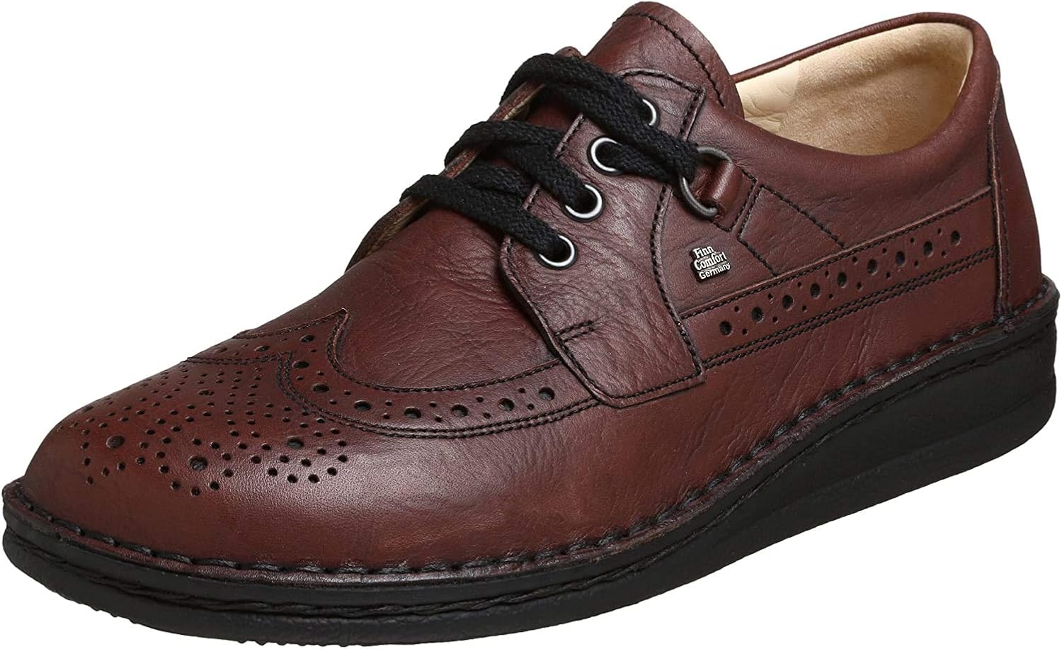 Finn Comfort York Mens Brogue Lace Up Shoes Amazon.co.uk Shoes & Bags