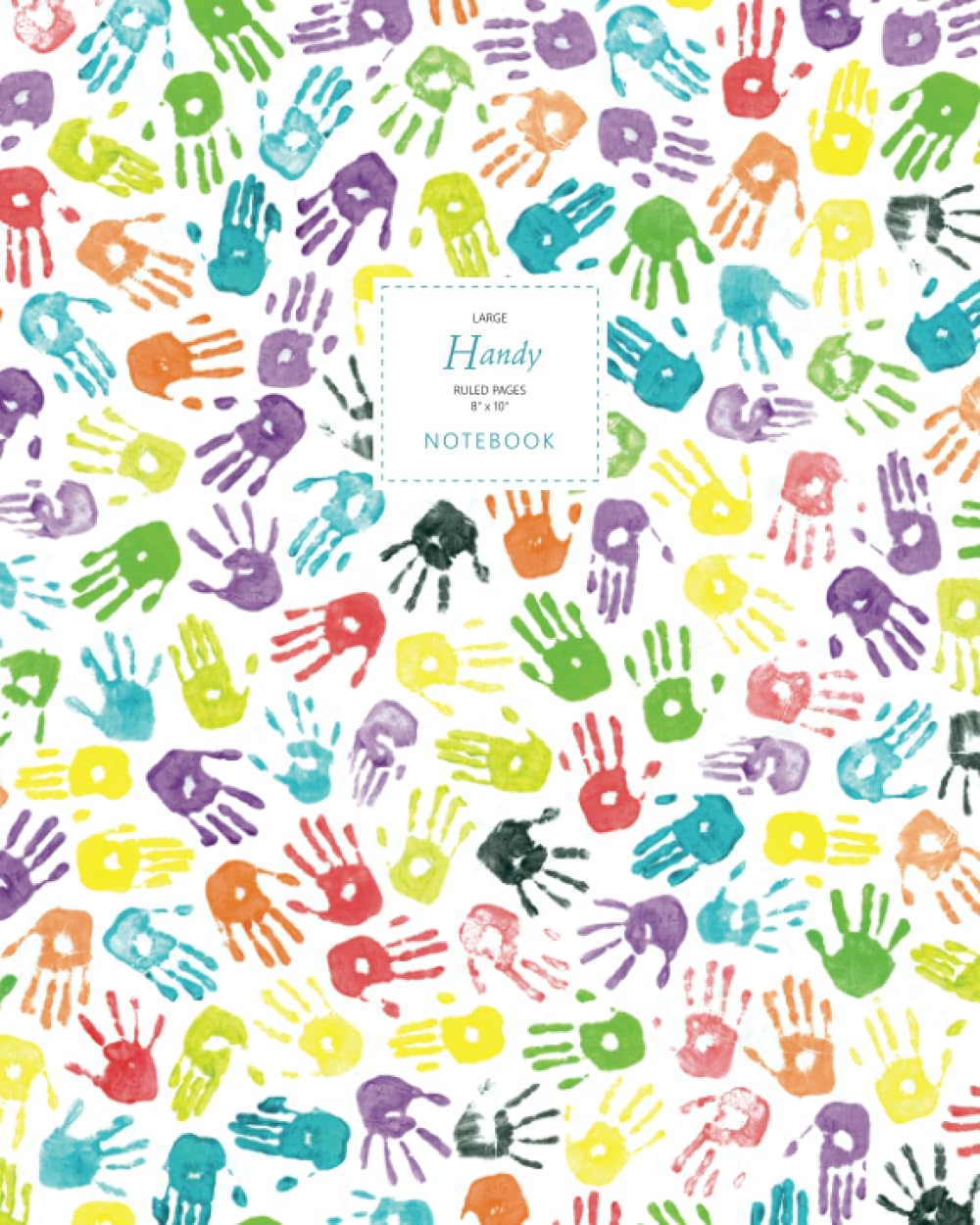 Handy Notebook - Ruled Pages - 8x10 - Large (White)