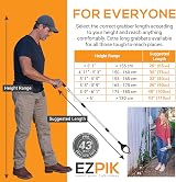 EZPIK Pro 43 inch Foldable Grabber Reacher Tool with Magnet Silver view 7