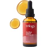Trilogy Certified Organic Rosehip Oil, Intensive Nourishment, 1.5 Fl Oz | Cold-pressed USDA Organic face oil improves appearance of scars, stretch marks, fine lines &amp; wrinkles, Omega 3, 6 &amp; 9