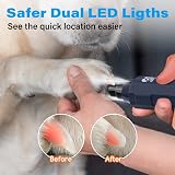 Casfuy 6-Speed Dog Nail Grinder Newest Enhanced Quiet USB Rechargeable view 3