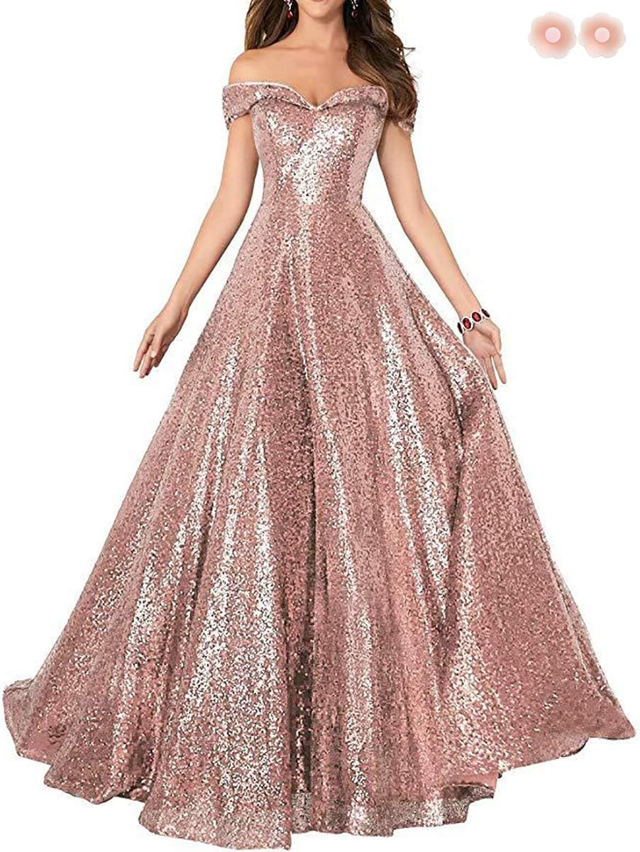ball gown rose gold