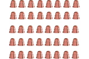 KEMAO 220930 Fine Cutter Nozzle Tips, 40Pack, Fit for PMX 45XP/65/85/105 Plasma Cutting Torch Consumable